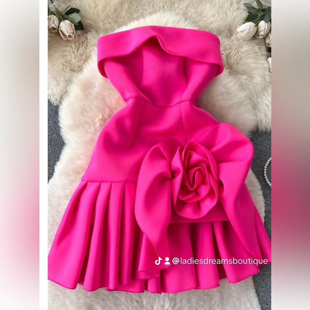 Beautiful classy pink dress